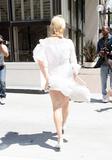 Paris Hilton - Upskirt on a Windy Day Shopping
